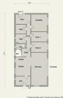 Grundriss Einfamilienhaus in Cremlingen OT Weddel