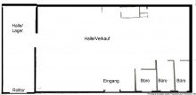 GR Halle / Ausstellung mit B�ros an der Hansestra�e
