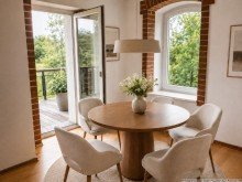 Essplatz Traumwohnung in historischer Wasserm�hle mit Flair