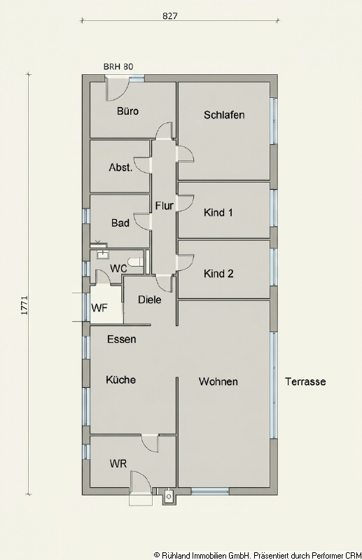 Grundriss Einfamilienhaus Cremlingen